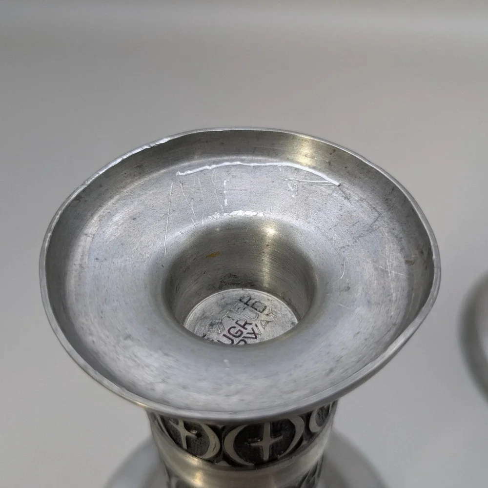 Vintage Haugrud Norway Pewter 5